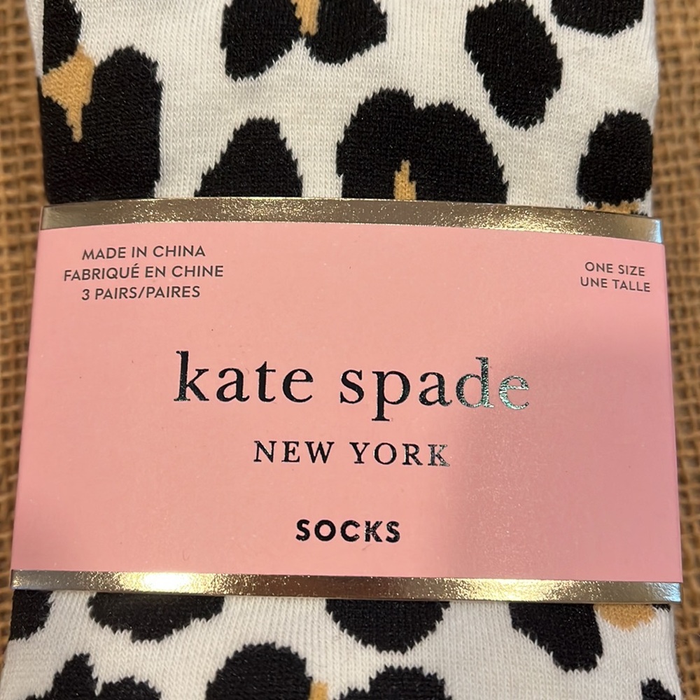 NWT Kate Spade socks - Picture 2 of 3